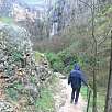 El camino está condicionado con pasarelas / Hiking route Pasarelas del Vero 