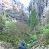 Otra larga pasarela facilita el camino / Hiking route Pasarelas del Vero 