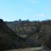Vista al templo de Garni / Hiking route La Sinfonía de las piedras de Garni 