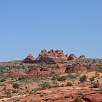 Vista atrás a las North Teepees / Hiking route Coyote Buttes | The Wave 