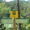 Los indicadores nos ayudarán a orientarnos / Hiking route Els 7 Gorgs del torrent de la Cabana  