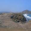 Vista atrás desde la cima del cerro / Hiking route Visitando el Salitre, un templo inca olvidado 