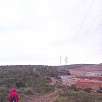 En d&iacute;as de viento los pl&aacute;sticos se esparcen por el macizo / Hiking route El vertedero del Garraf 