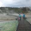 Sobre un riachuelo termal / Hiking route Yellowstone | Norris Geyser Basin 