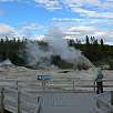 Giant géiser / Hiking route Yellowstone | Old Faithful 