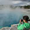 Piscina termal Sapphire en la zona de Biscuit Basin / Hiking route Yellowstone | Old Faithful 