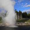 Pasamos de nuevo por el géiser Riverside / Hiking route Yellowstone | Old Faithful 