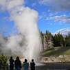 Arco Iris en el géiser Riverside / Hiking route Yellowstone | Old Faithful 