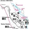 Croquis de Old Faithful / Hiking route Yellowstone | Old Faithful 