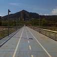 Puente para cruzar el río Besós 