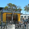 The Bike Hut -puesto de alquiler de bicicletas- en South Beach 