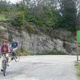 Superando el puerto de Sant Feliu de Pallerols - El Coll d`en Bas - 