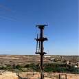 Salida de la tirolina de 300 metros -actividad opcional a la vía ferrata y todavía no operativa 2026- © Inizia 