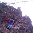 First upward section 