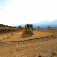 Playground at the foot of via ferrata 