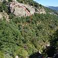 Ferrata desde la primera cascada  (© Montañismo para todos) 