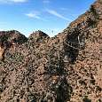 Pasarela y puentes nepalís en lo alto de la vía ferrata ©Juan Agulló Artero 