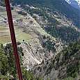 The best way to finish the via is rappelling 
