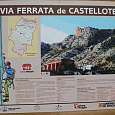 Plafón inicio de la ferrata 