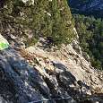Un segundo escape no permite salir de la vía ferrata 