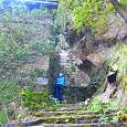 Inicio de la vía ferrata 