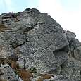End section of the left ferrata 
