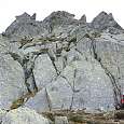 Starting point of the two Coll dels Isards alternatives 