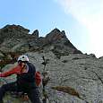 First ledge of the Isards-right (+ easier ferrata) 