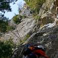New vertical stretch prior to the exposed one 