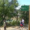 The route is well marked 