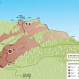 Croquis de la ruta 