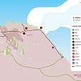 Sketch of the route 