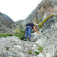 Slightly inclined section 