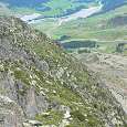 Last part of the via ferrata 