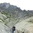 Beginning of the via ferrata 