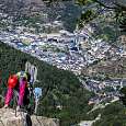Another view of the Tibetan bridge (Comú d