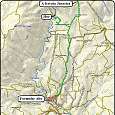 Aproximación desde Formiche Alto (© Jose Bolumar | Fuente del mapa base: elrefugioalpino.blogspot.com) 