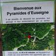 Corta ruta para recorrer las <em>Pyramides d´Euseigne </em> 