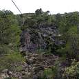 Back view from the end of the zip line 