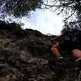 Entrance of the via ferrata 