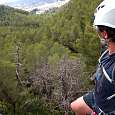 After the first part we are above the forest with good views of the town of Enguera 