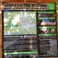 Panel informativo del Sendero del Hocino SL-CU 12 