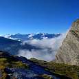 Camino de bajada a Leukerbad por el Gemmiweg 