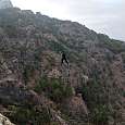 Another view of the 40-meter tibetan bridge 