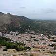 Views of Cazorla from the viewpoint of the Virgen de la Cabeza 