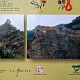 Official sketch of the via ferrata II 