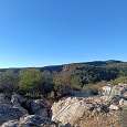 Perill Avenc en el camino de retorno -salida de la vía ferrata Venes de Rojalons- 