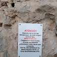 Aviso -La vía ferrata es de alta dificultad y no tiene escapes- 