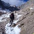Towards the glacier 