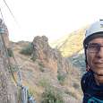Un puente nepalí de 50 metros es la entrada de la vía ferrata 